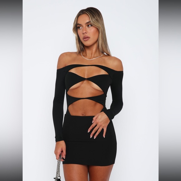 NWOT White Fox Just The Intro Bodysuit in black, size xs, - Picture 3 of 7